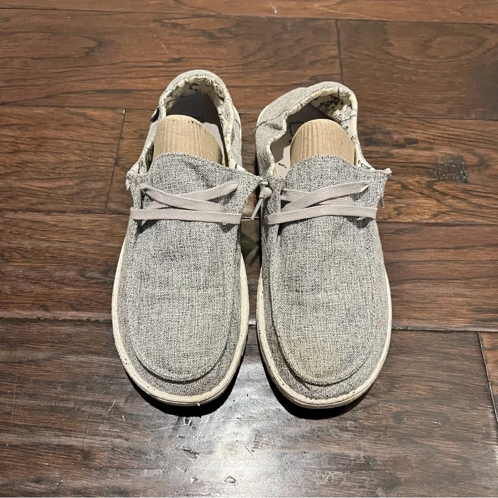 Hey Dude Wendy L Linen Iron Women Shoes